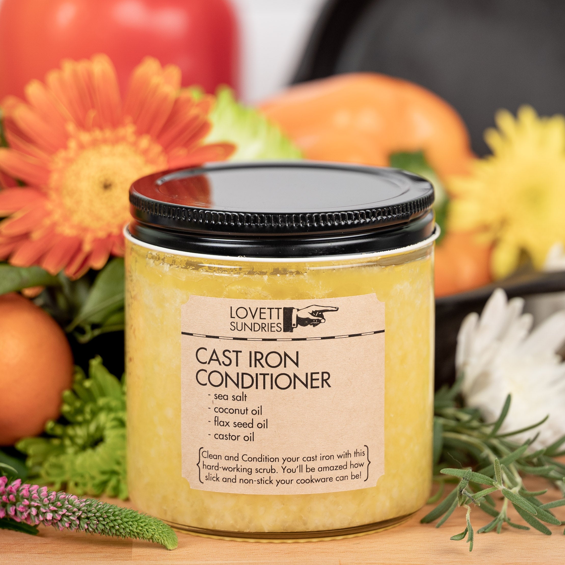  Cast Iron Conditioner : Beauty & Personal Care